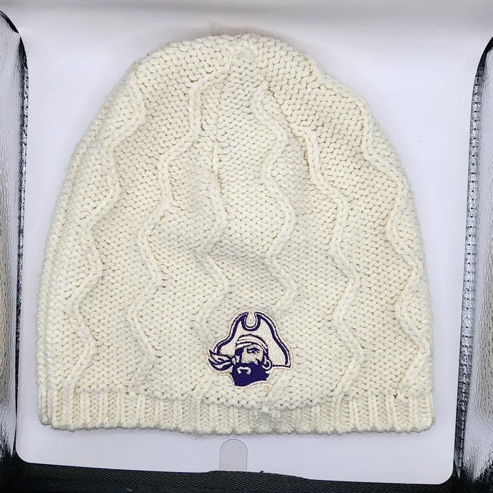 East Carolina‎ Pirates Women's NCAA Beanie Winter Crocheted Ski Hat